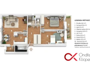 Prodej bytu 3+1, Kostelní Lhota, 75 m2