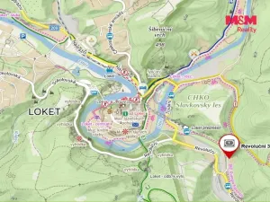 Prodej činžovního domu, Loket, Revoluční, 746 m2