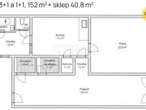 Prodej rodinného domu, Držovice, Olomoucká, 152 m2