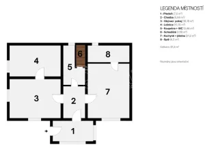 Prodej rodinného domu, Libež, 81 m2