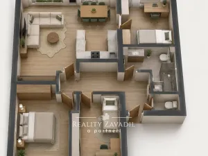 Prodej bytu 4+kk, Benešov, Jiřího Franka, 75 m2
