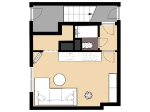 Prodej bytu 1+kk, Nový Bor, Riegrova, 32 m2