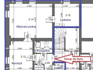Pronájem bytu 2+1, Rumburk - Rumburk 1, Lipová, 55 m2