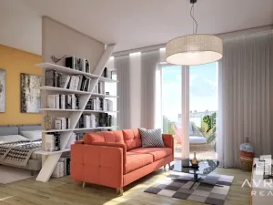 Pronájem bytu 1+kk, Brno - Židenice, Líšeňská, 40 m2