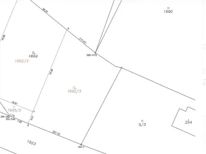 Prodej pozemku pro bydlení, Veliny, 1236 m2