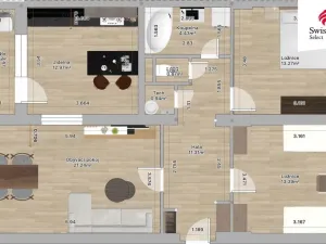 Prodej bytu 3+1, Jablonec nad Jizerou, 98 m2