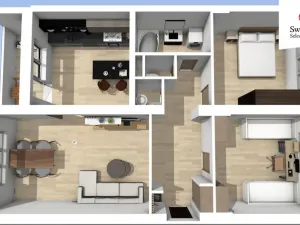 Prodej bytu 3+1, Jablonec nad Jizerou, 98 m2