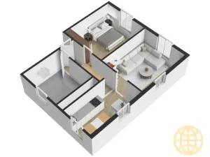 Prodej bytu 2+1, Mníšek pod Brdy, Skalecká, 54 m2