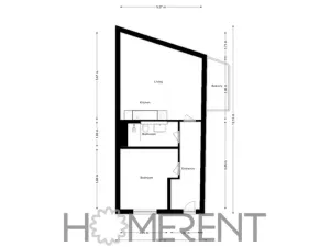 Pronájem bytu 2+kk, Praha, Vyšehradská, 53 m2