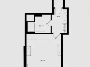 Prodej bytu 1+kk, Praha - Chodov, Bachova, 41 m2