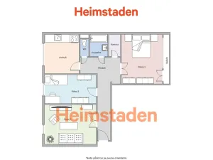 Pronájem bytu 3+1, Praha - Nové Město, Závodní, 80 m2