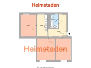 Pronájem bytu 3+1, Havířov-Město, Hybešova, 69 m2