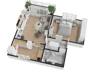 Prodej bytu 2+1, Nová Ves pod Pleší, 93 m2