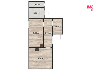 Prodej rodinného domu, Jizerní Vtelno, 35 m2