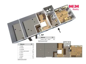 Prodej chalupy, Kunratice, 140 m2