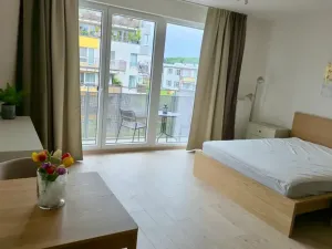 Pronájem bytu 1+kk, Praha - Vysočany, Gerstelova, 36 m2