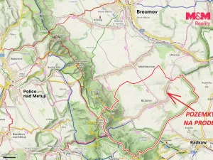 Prodej pozemku pro bydlení, Božanov, 3276 m2