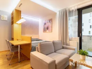 Pronájem bytu 1+kk, Praha - Jinonice, Barvitiova, 32 m2