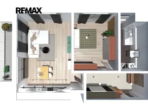 Prodej bytu 2+1, Horoměřice, Velvarská, 55 m2