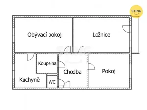 Prodej bytu 3+1, Český Těšín, Okrajová, 90 m2