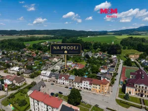 Prodej činžovního domu, Velké Poříčí, Náměstí, 546 m2