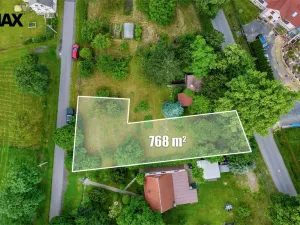 Prodej pozemku pro bydlení, Nové Město pod Smrkem, 768 m2
