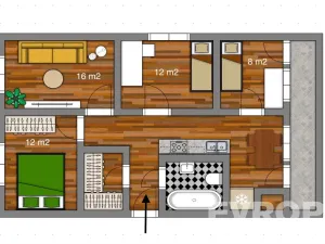 Prodej bytu 4+1, Vrchlabí, Českých bratří, 83 m2