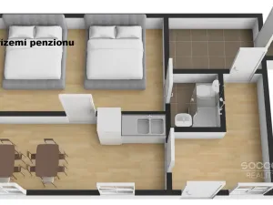Pronájem ubytování, Svoboda nad Úpou, Pod Rýchorami, 114 m2
