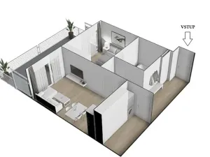 Prodej bytu 2+kk, Brno, třída Generála Píky, 84 m2