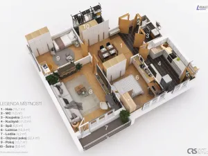 Prodej bytu 3+1, Příbram, Jana Drdy, 95 m2
