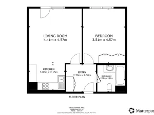 Pronájem bytu 2+kk, Praha - Chodov, Nebřenická, 56 m2