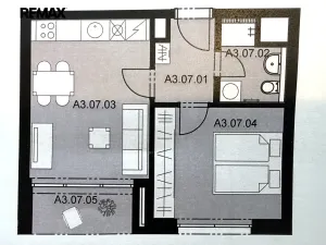 Pronájem bytu 2+kk, Hostivice, Cihlářská, 40 m2