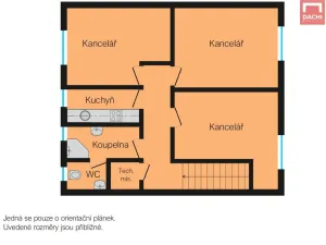 Pronájem kanceláře, Olomouc, Hamerská, 67 m2
