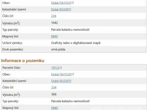 Prodej pozemku pro bydlení, Dubá, Požárníků, 1410 m2