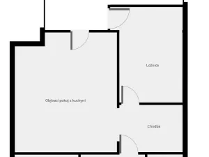 Pronájem bytu 2+kk, Praha - Vysočany, Nepilova, 48 m2