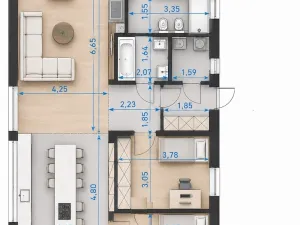 Prodej rodinného domu, Kožušany-Tážaly - Kožušany, 125 m2