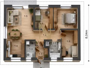 Prodej rodinného domu, Pařezov, 73 m2