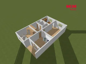 Pronájem bytu 3+1, Nýřany, Benešova třída, 68 m2