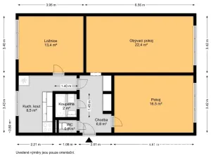 Prodej bytu 3+1, Praha - Malešice, Káranská, 71 m2