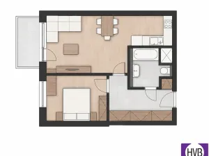 Prodej bytu 2+kk, Praha, Strančická, 60 m2