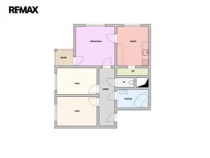 Prodej bytu 3+1, Příbram - Příbram III, Milínská, 77 m2