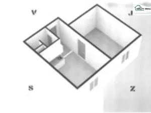 Pronájem bytu 1+1, Cheb, Hrnčířská, 35 m2