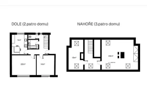 Pronájem bytu 4+1, Praha - Radotín, Otínská, 125 m2