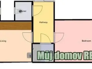 Pronájem bytu 2+kk, Praha - Libeň, Braunerova, 51 m2