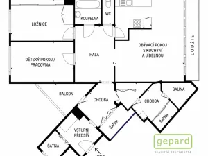 Prodej bytu 3+kk, Praha - Stodůlky, Kettnerova, 108 m2