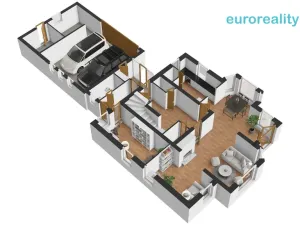 Prodej pozemku pro bydlení, Broumy, Školní, 1724 m2