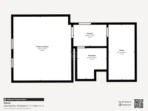 Prodej bytu 2+kk, Ústí nad Labem - Neštěmice, Železná, 37 m2