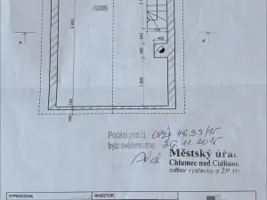Prodej pozemku pro bydlení, Chlumec nad Cidlinou, Spravedlnost, 1257 m2