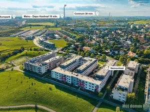 Pronájem bytu 1+kk, Praha - Hostavice, U Hostavického potoka, 32 m2