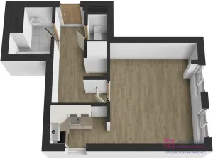 Prodej bytu 1+kk, Břeclav - Poštorná, Nádražní, 32 m2
